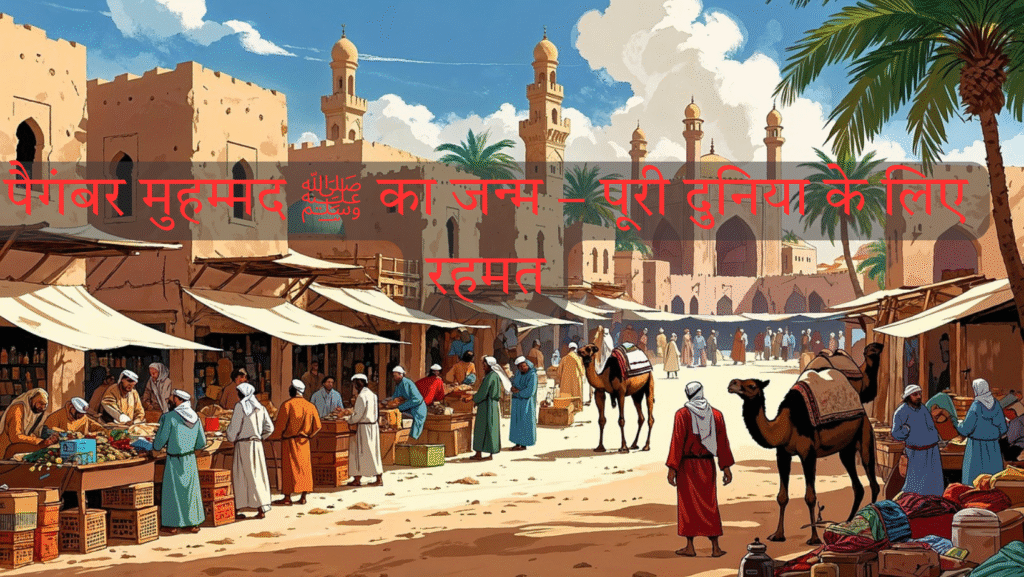 पैगंबर मुहम्मद ﷺ का जन्म