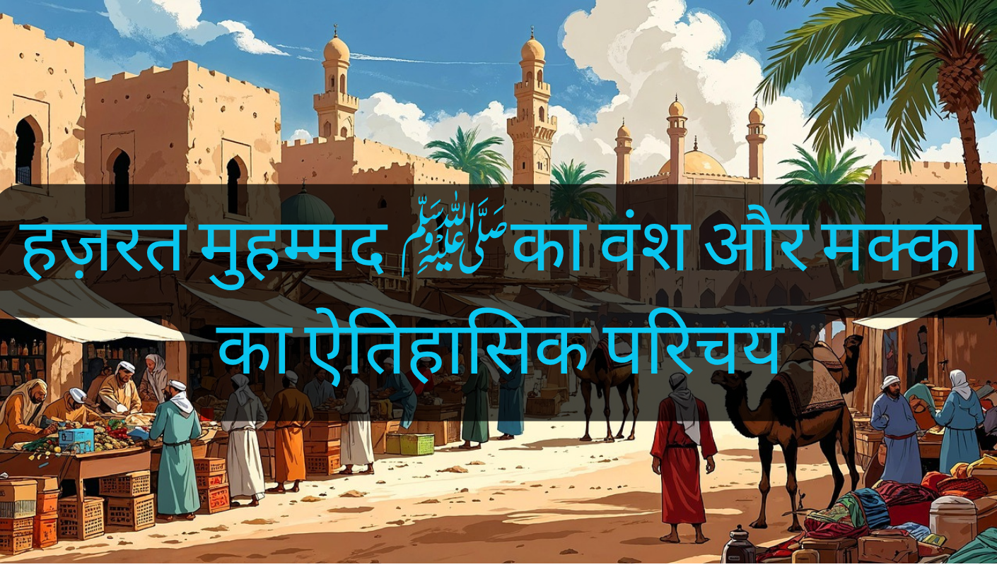 हज़रत मुहम्मद ﷺ का वंश और मक्का का ऐतिहासिक परिचय​